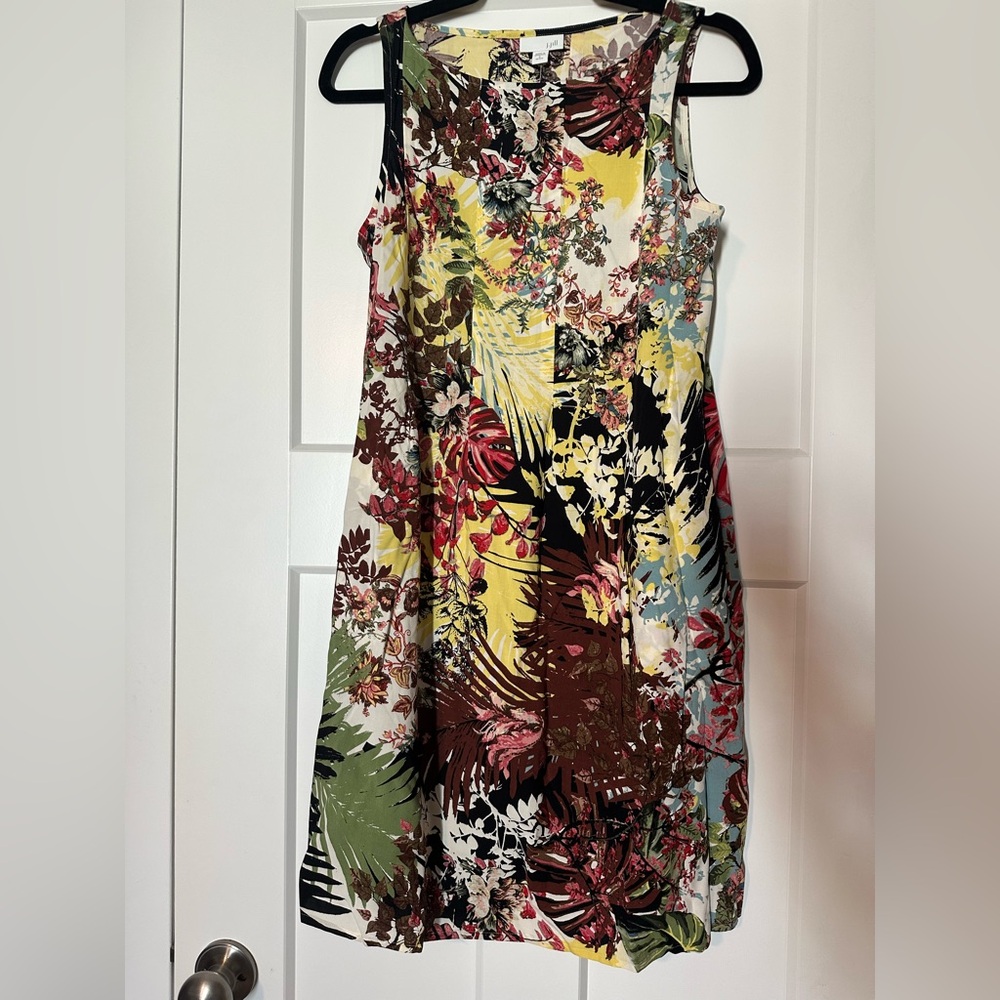J. Jill Multicolor Floral Dress
